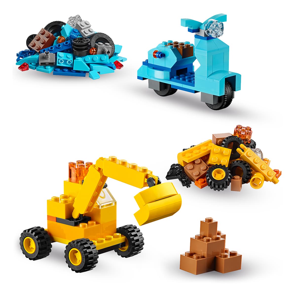 LEGO Classic Коробка кубиків LEGO® для творчого конструювання, великого розміру 10698 — фото 5
