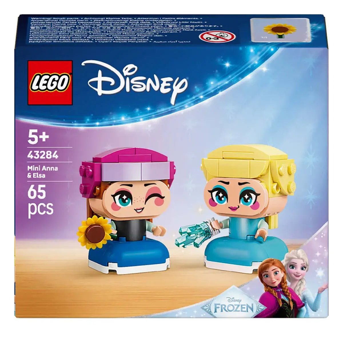 LEGO Disney Princess Мініпринцеси Анна та Ельза 43284