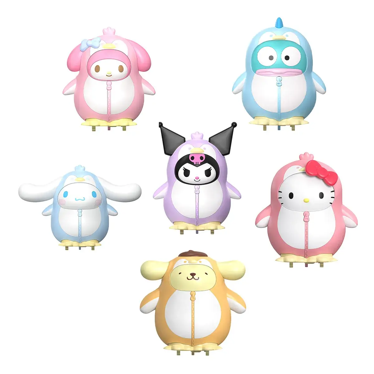 Механічна іграшка-сюрприз Pop Top Sanrio Бал Пінгвінів (25WDL-001) — фото 3