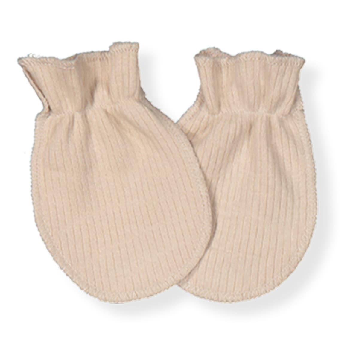 Комплект Bebetto Льоля Повзунки Шапочка Царапки Слинявчик Z988 Beige, р. 62 — фото 5