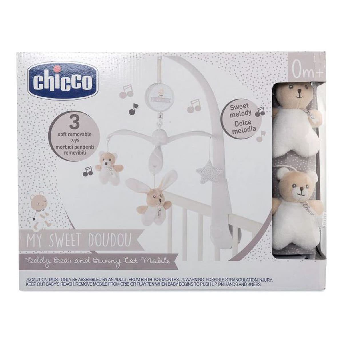 Мобіль механічний Chicco My Sweet Doudou, 09714.00