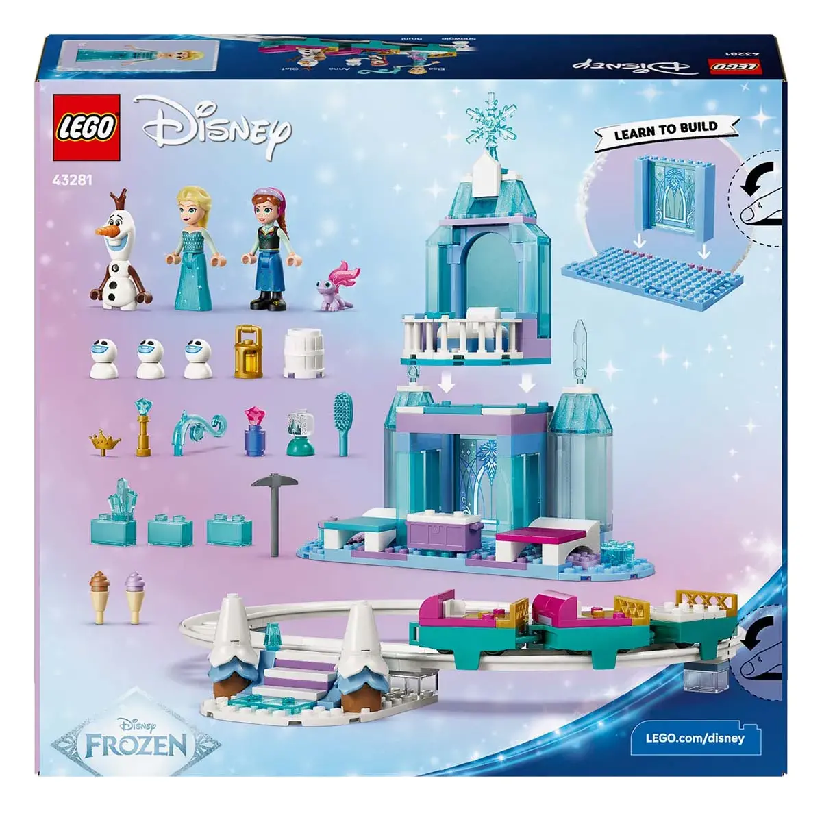 LEGO Disney Princess Крижаний палац Ельзи та веселе катання на санчатах 43281 — фото 22