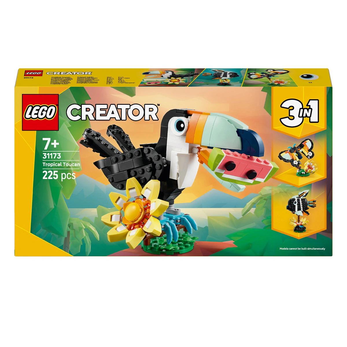 LEGO Creator Дикі тварини: тропічний тукан 31173
