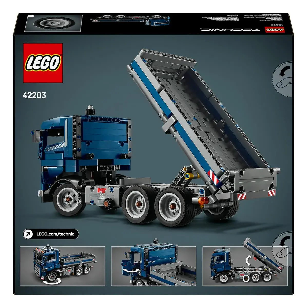 LEGO Technic Самоскид 42203 — фото 6