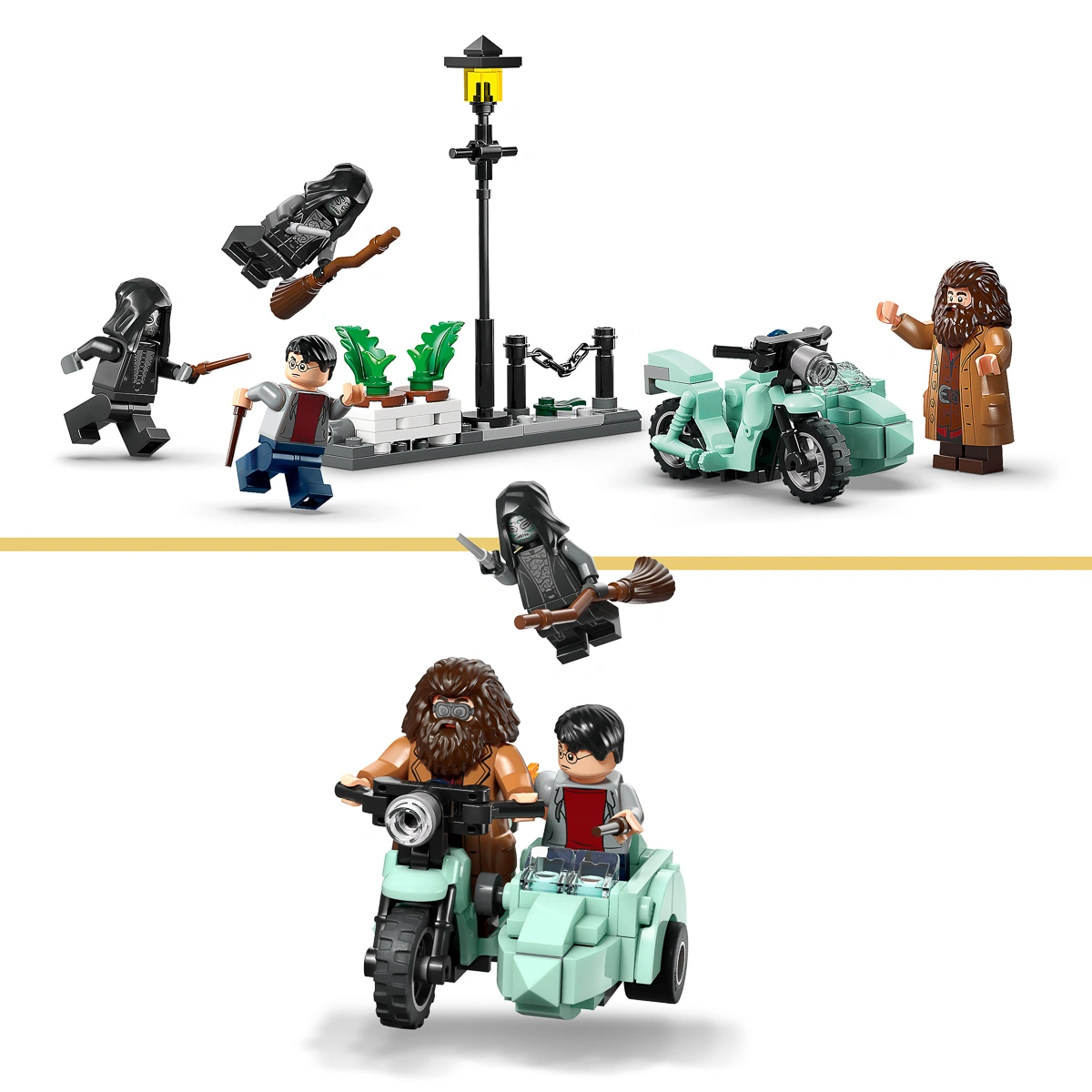 LEGO Harry Potter Геґрід і Гаррі: Втеча з Тисової вулиці 76459 — фото 21