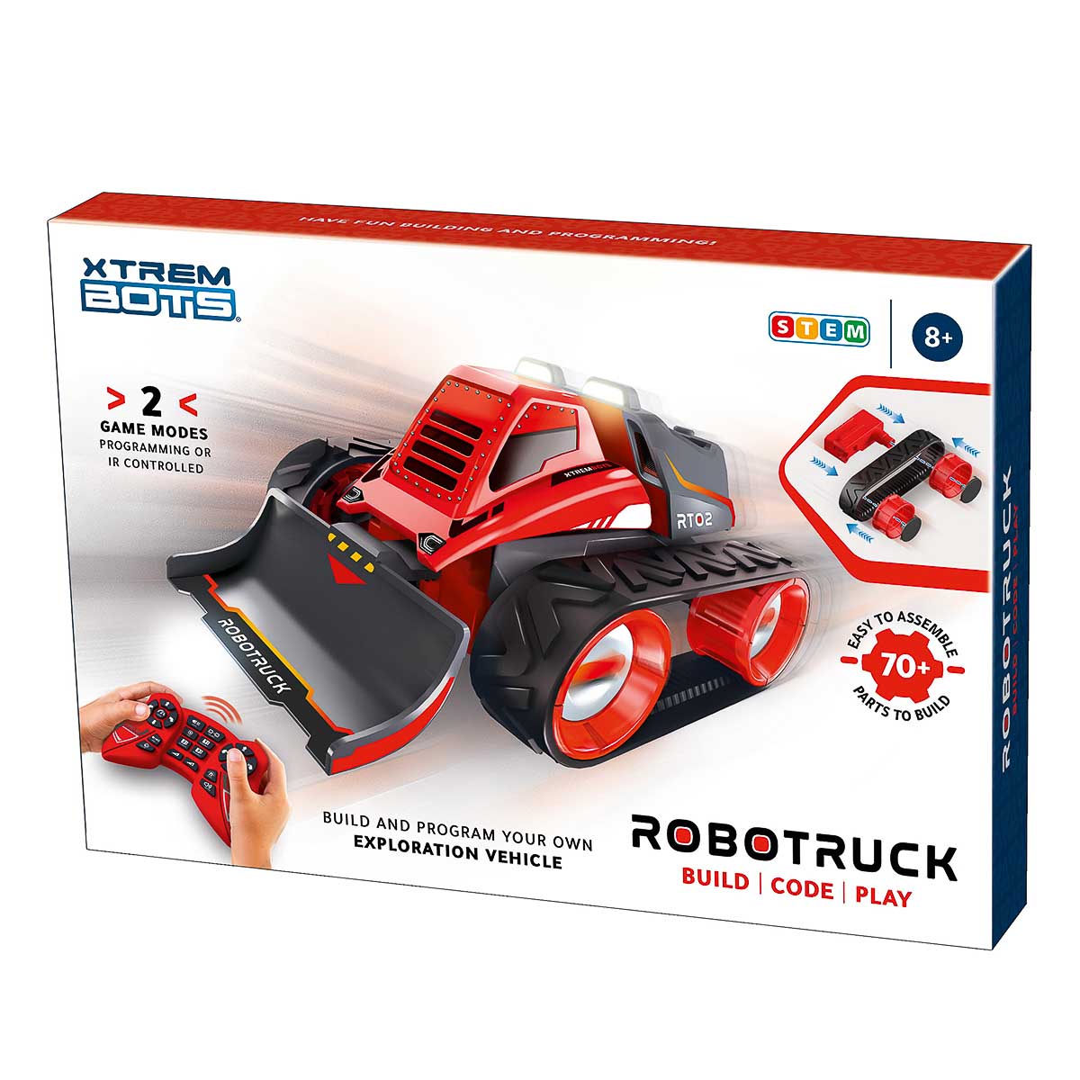 Робот-машинка Blue Rocket Stem Robotruck на р/к, XT380971 — фото 2