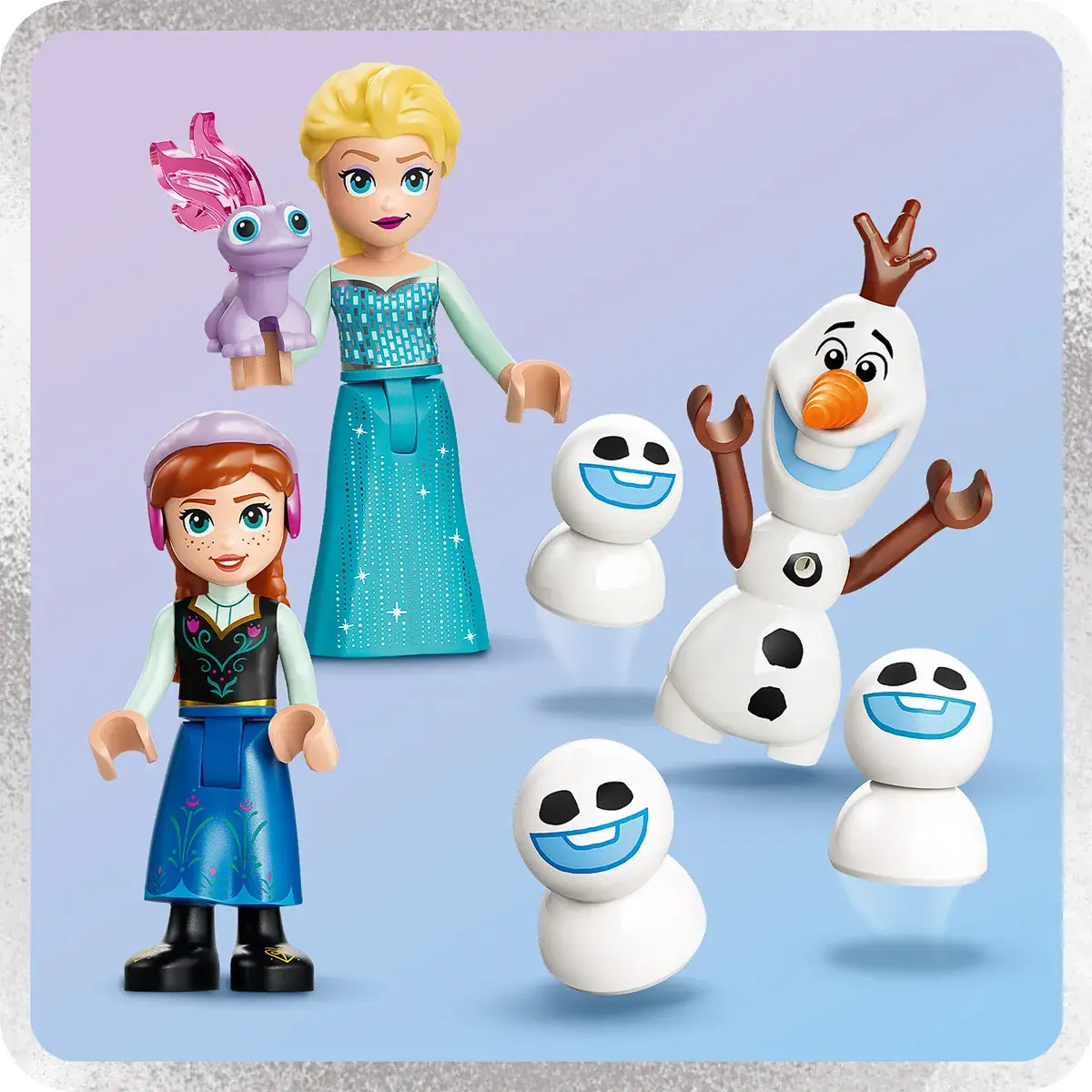 LEGO Disney Princess Крижаний палац Ельзи та веселе катання на санчатах 43281 — фото 11