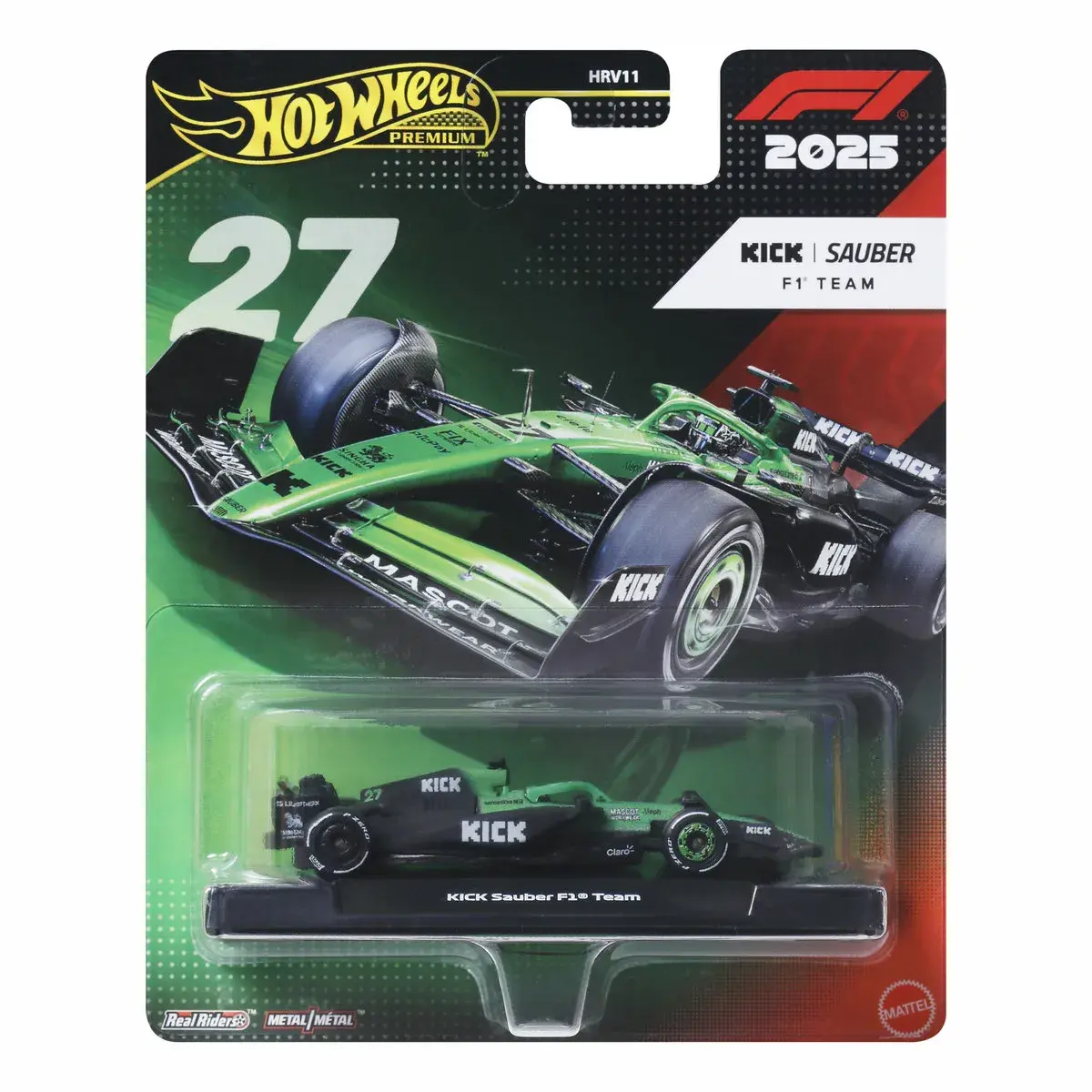 Коллекционный болид Hot Wheels Sauber Nico Hulkenberg Formula 1 (JKD84) — фото 2