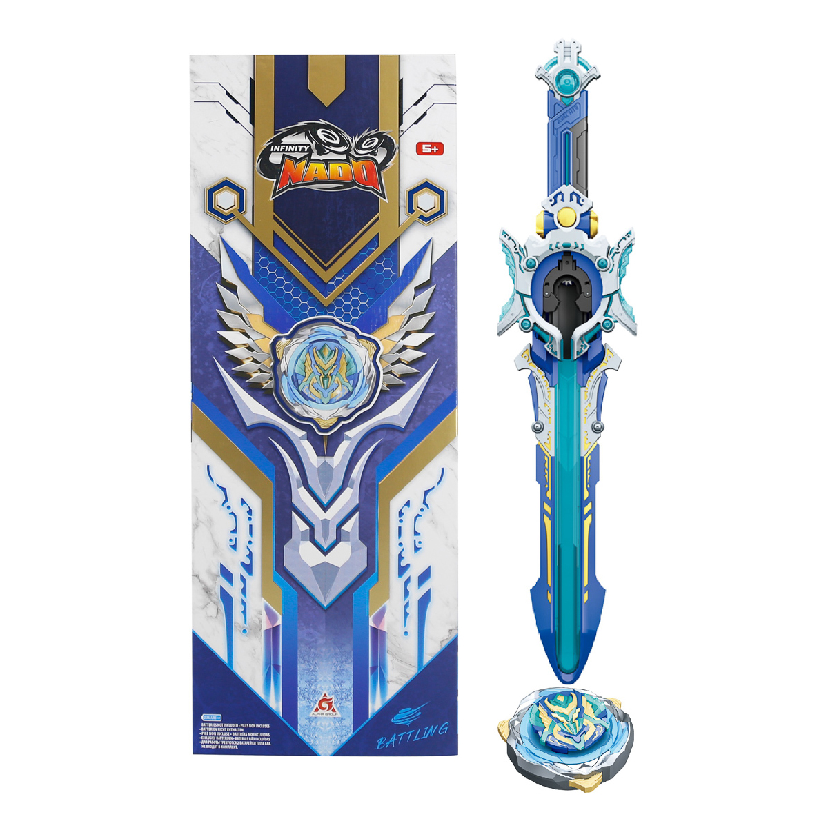Дзиґа Infinity Nado VI Deluxe Pack Gale Wings, EU654231 — фото 4