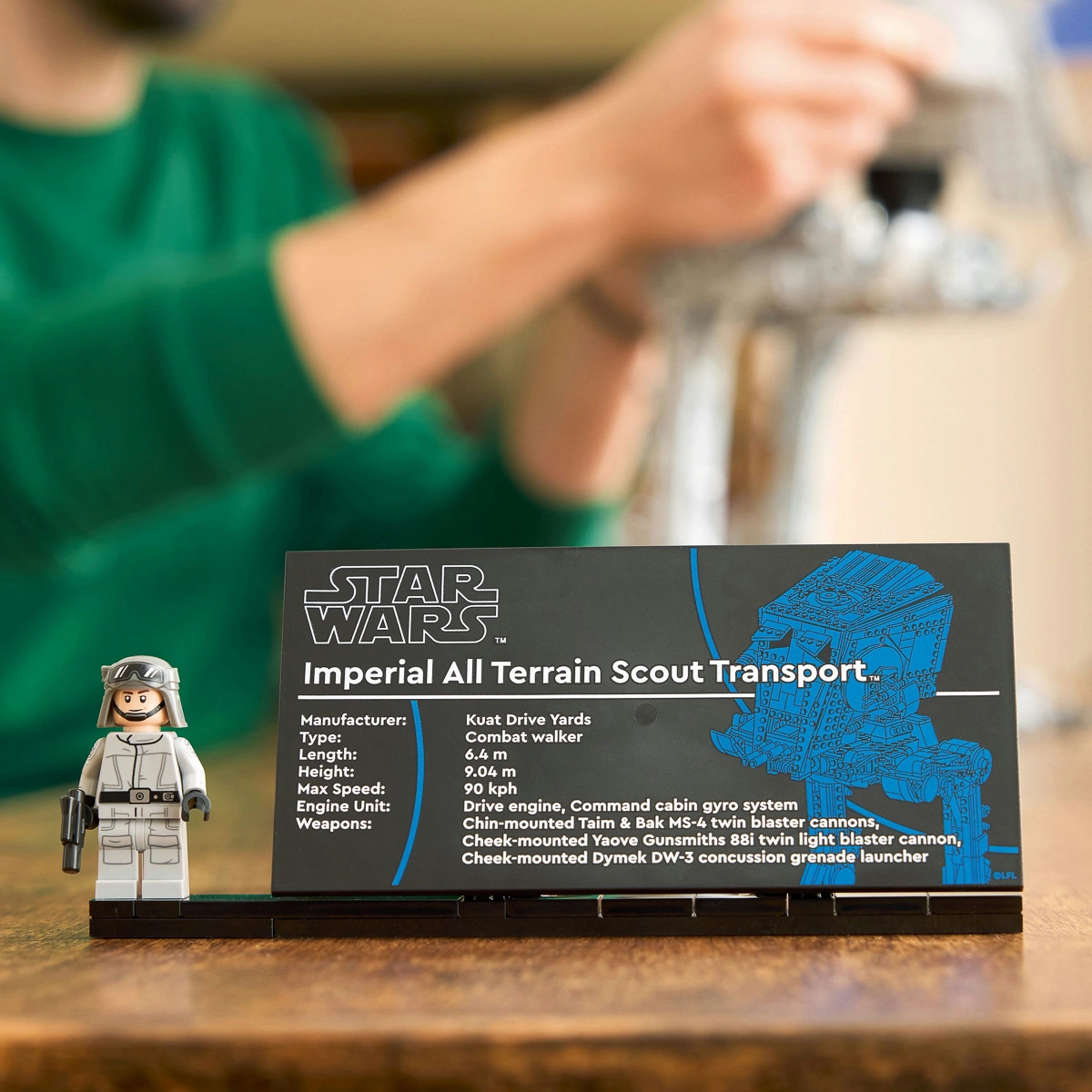 LEGO Star Wars Крокохід AT-ST 75417 — фото 3