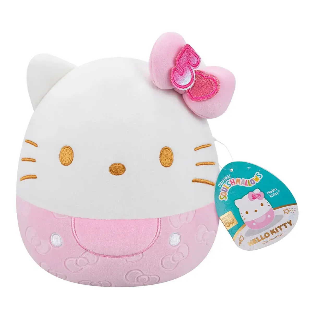 М'яка іграшка Squishmallows Хелоу Кітті в рожевому 20 см, SQSN00497 — фото 2