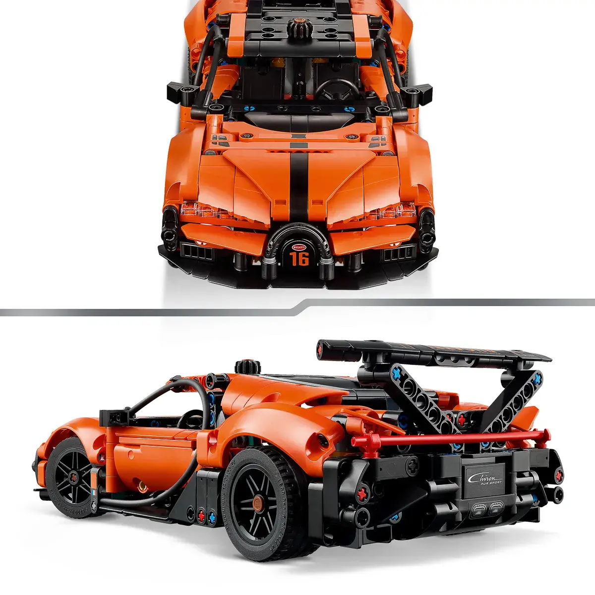 LEGO Technic Гіперкар Bugatti Chiron Pur Sport 42222 — фото 15