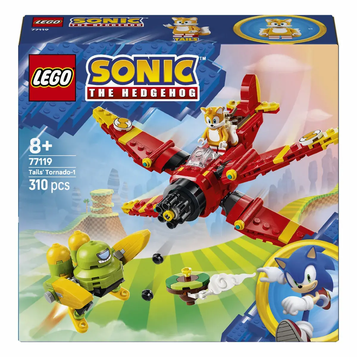 LEGO Sonic the Hedgehog Літак Тейлза «Торнадо-1» 77119