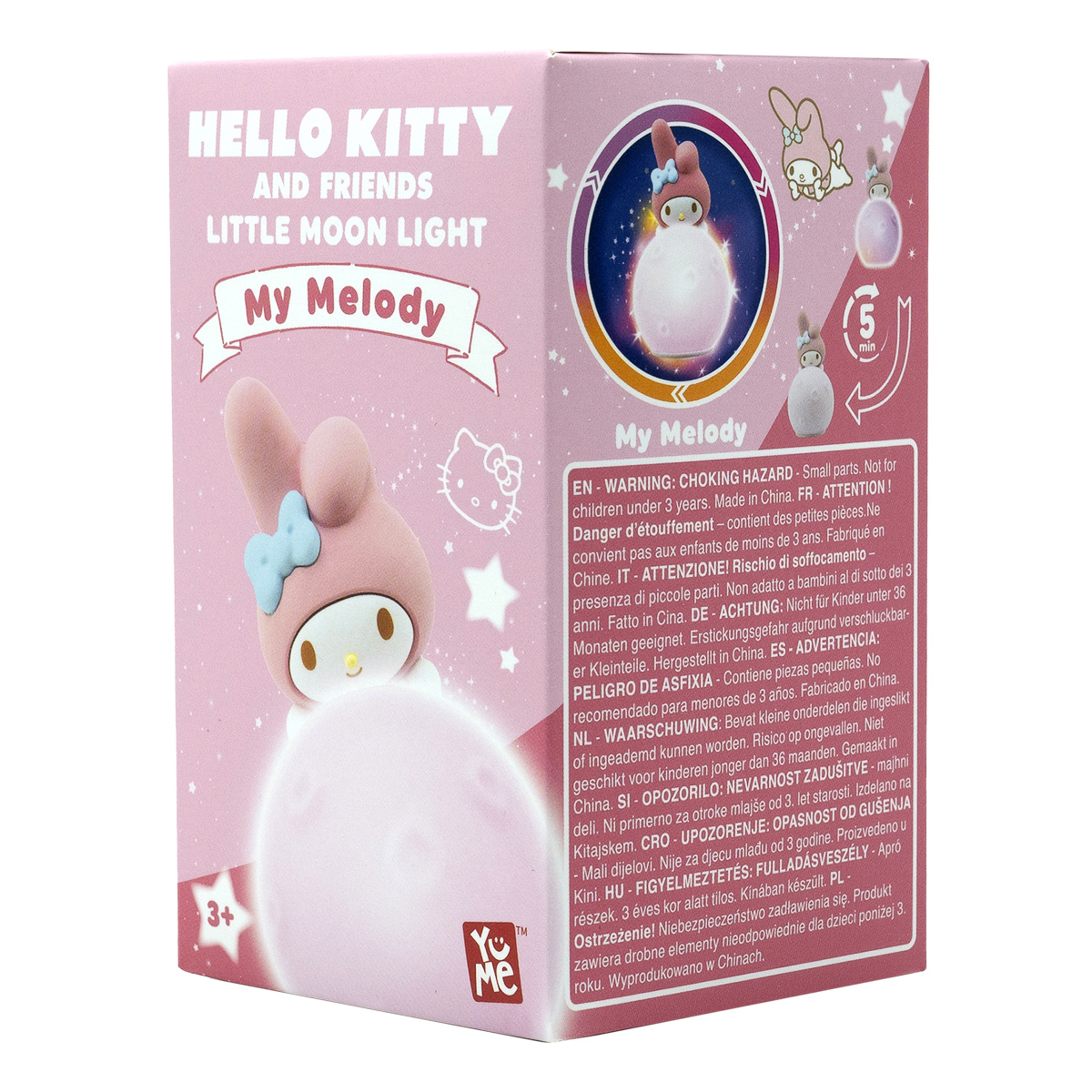Колекційна фігурка Yume Hello Kitty Май Мелоді на Місяці зі світлом, 11525 — фото 4