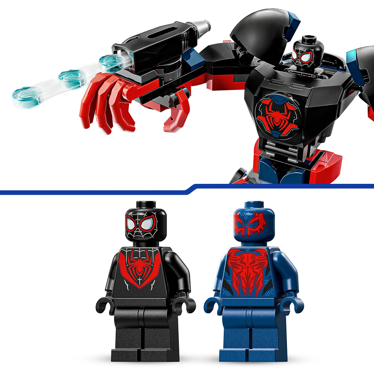 LEGO Super Heroes Marvel Робот Майлза Моралеза vs. Людина-павук 2099 76337 — фото 14