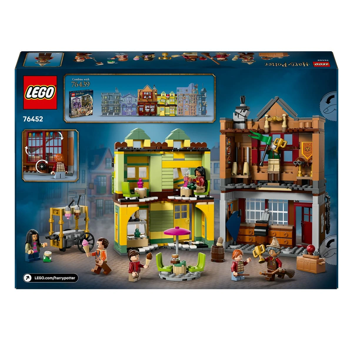LEGO Harry Potter Якісні товари для квідичу і кафе з морозивом 76452 — фото 11