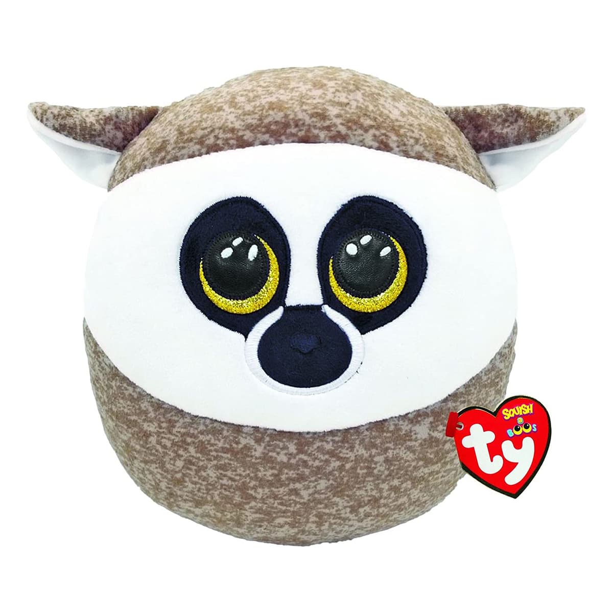 М'яка іграшка TY Squish-a-Boos Linus Lemur 20 см, 39220