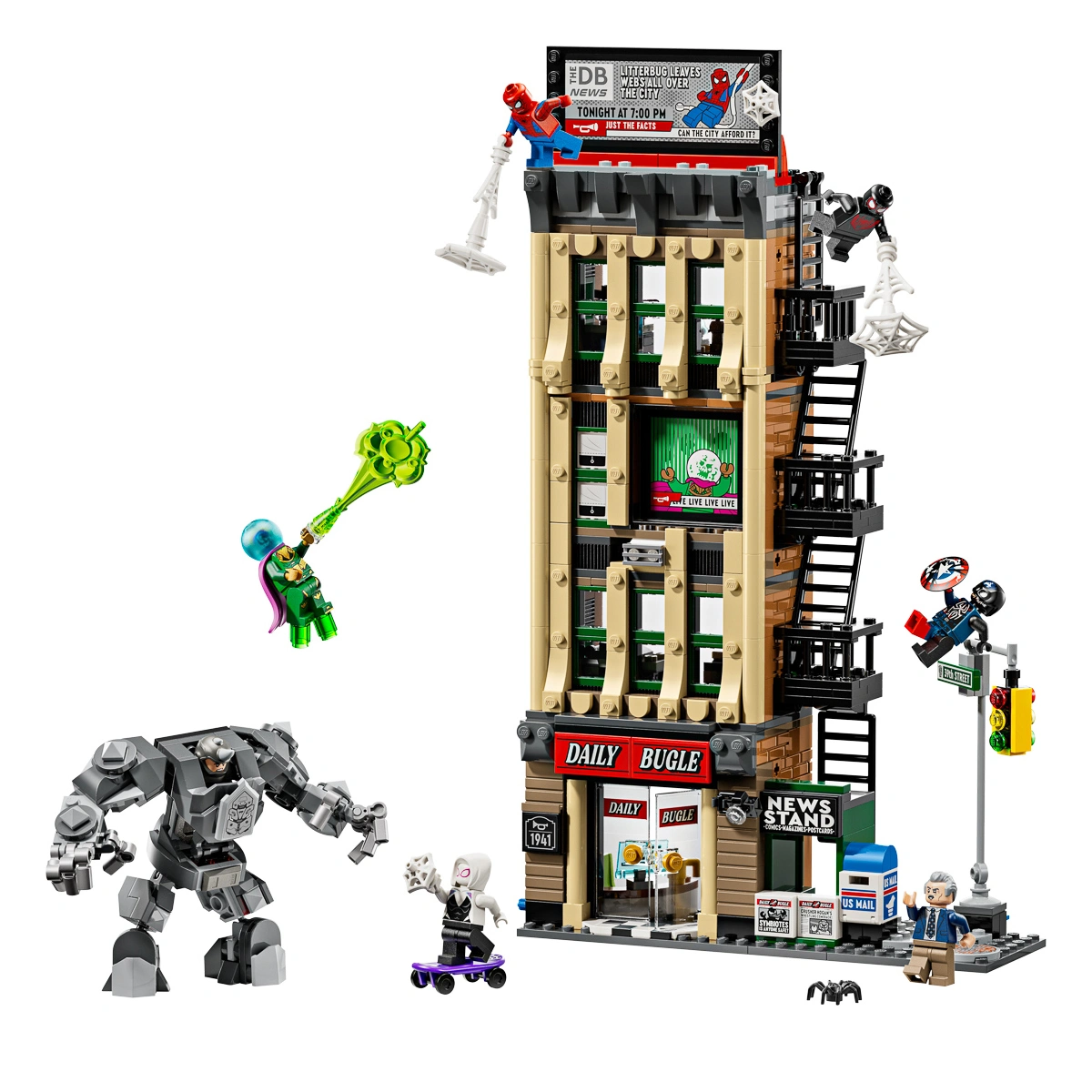 LEGO Super Heroes Marvel Людина-павук проти Містеріо: Дейлі Б'юґл 76342 — фото 7