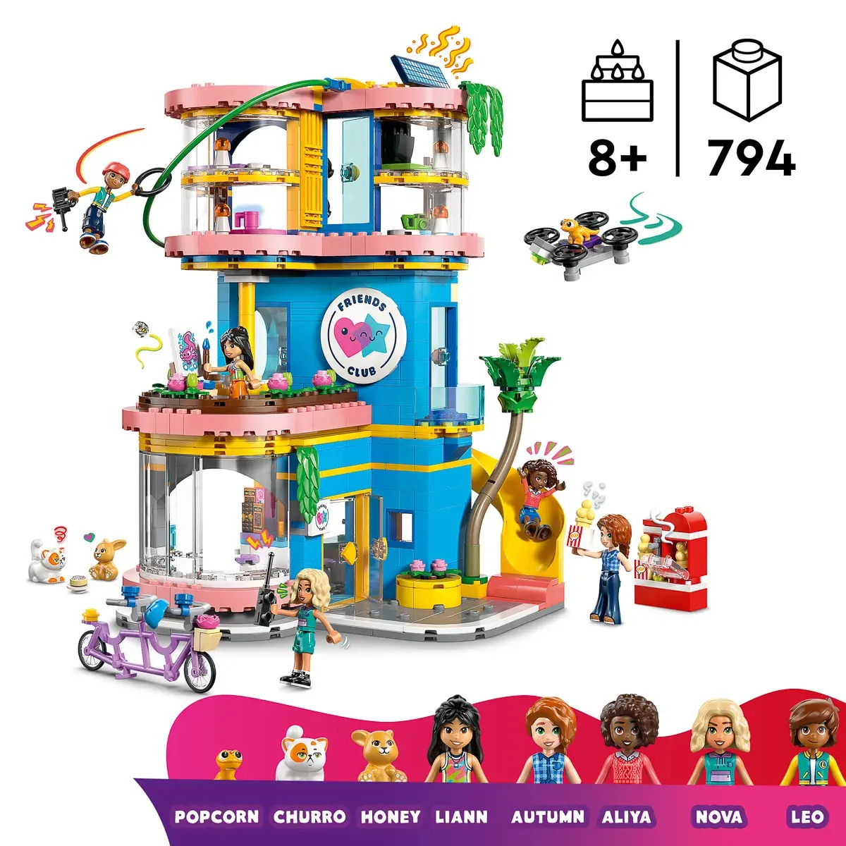 LEGO Friends Клубний будинок друзів HLC 42689 — фото 20