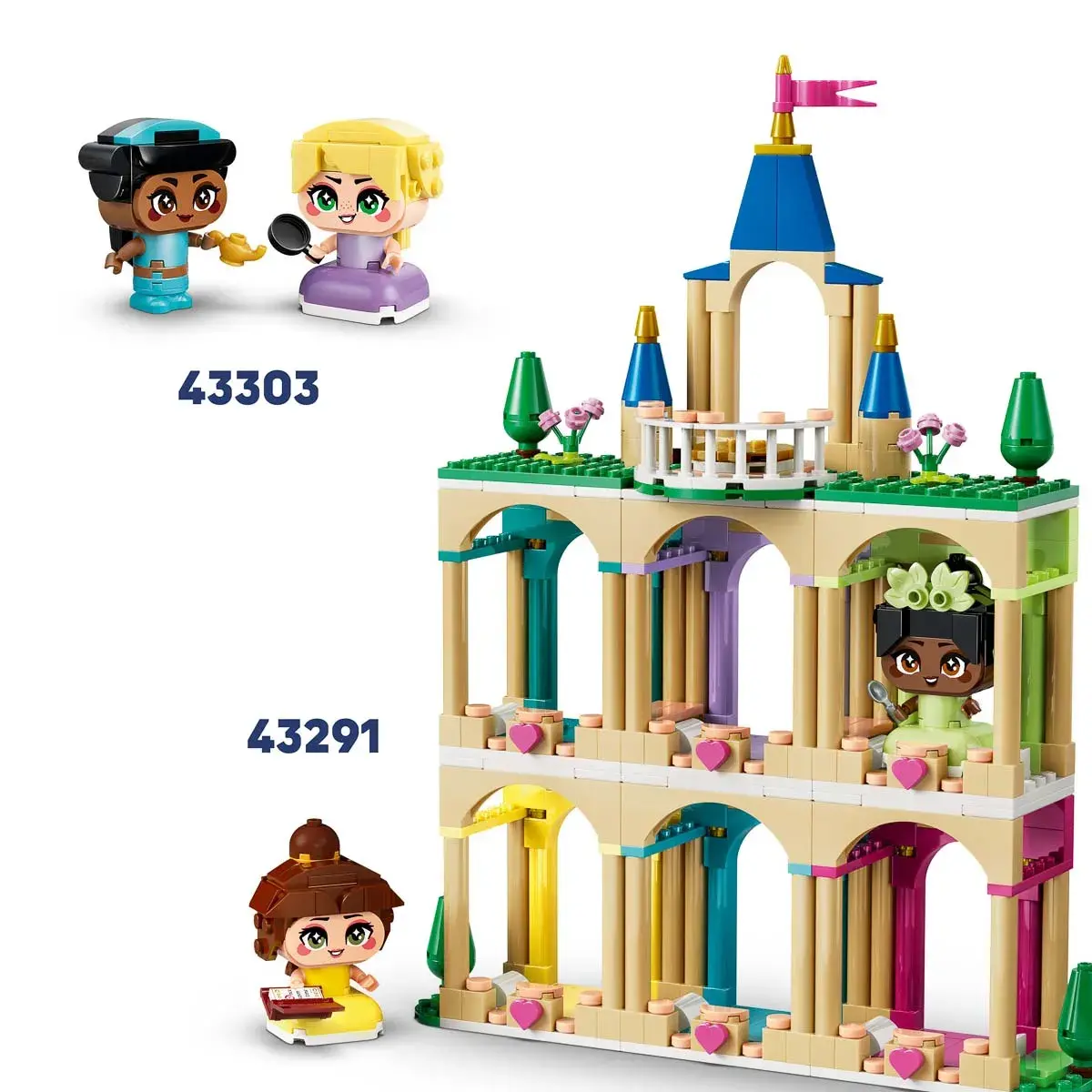 LEGO Disney Princess Мініпринцеси Анна та Ельза 43284 — фото 19