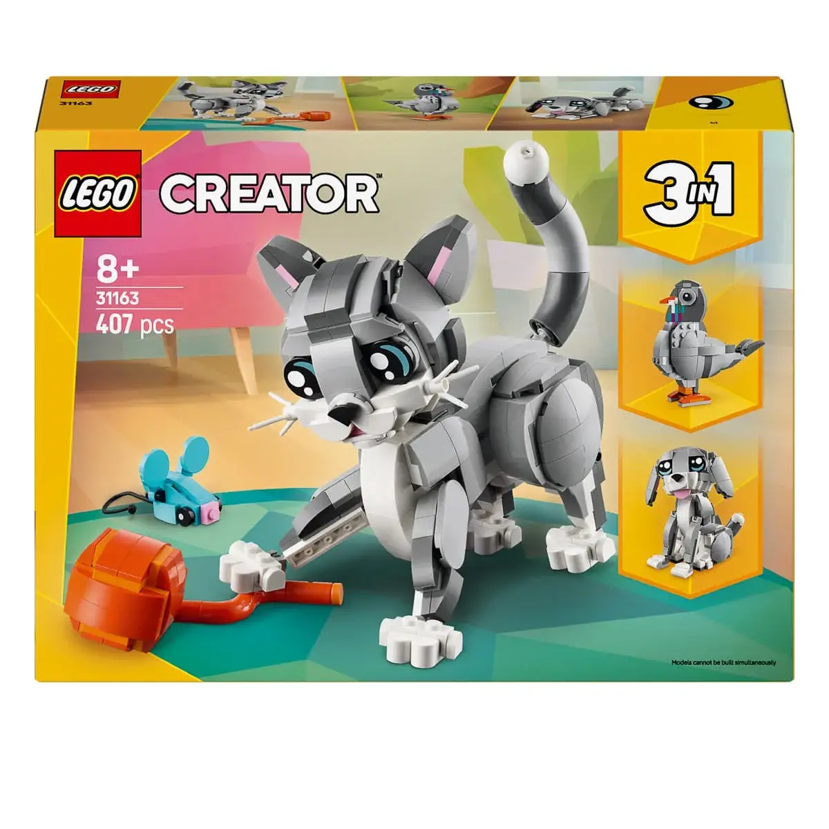 LEGO Creator Грайливий кіт 31163