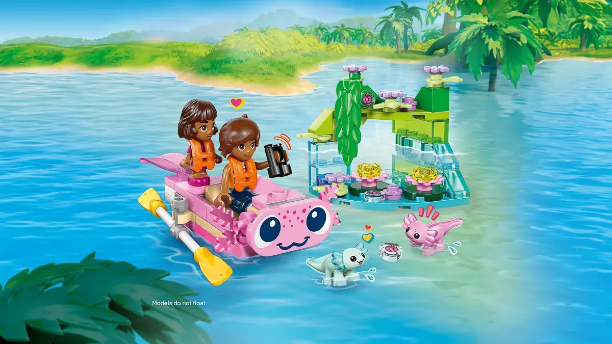 LEGO Friends Пригодницький човен «Аксолотль» 42681 — фото 14