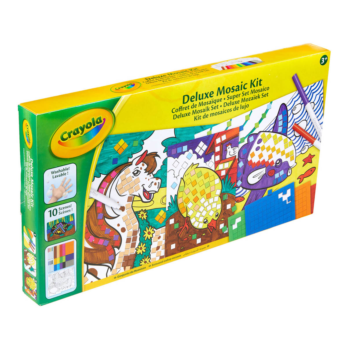 Набір для творчості Crayola Deluxe Створи свою мозаїку, 256473.006 — фото 2