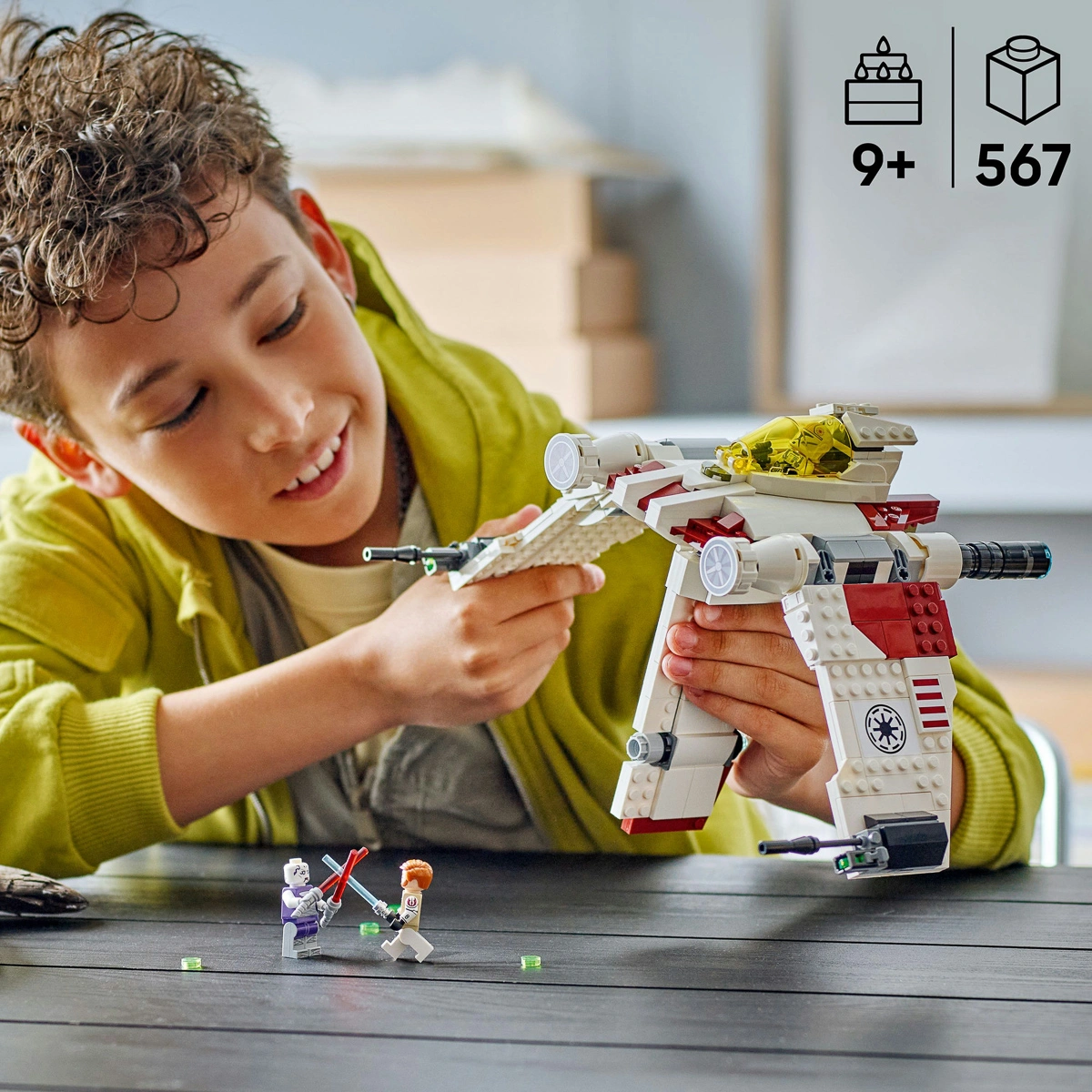 LEGO Star Wars Зоряний винищувач V-19 «Потік» 75432 — фото 2