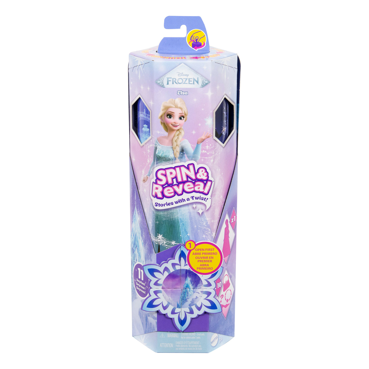 Набір-сюрприз Disney Frozen Spin and Reveal Зимова казка Ельза, JBG59