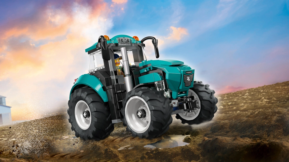 LEGO City Great Vehicles Трактор 60498 — фото 10
