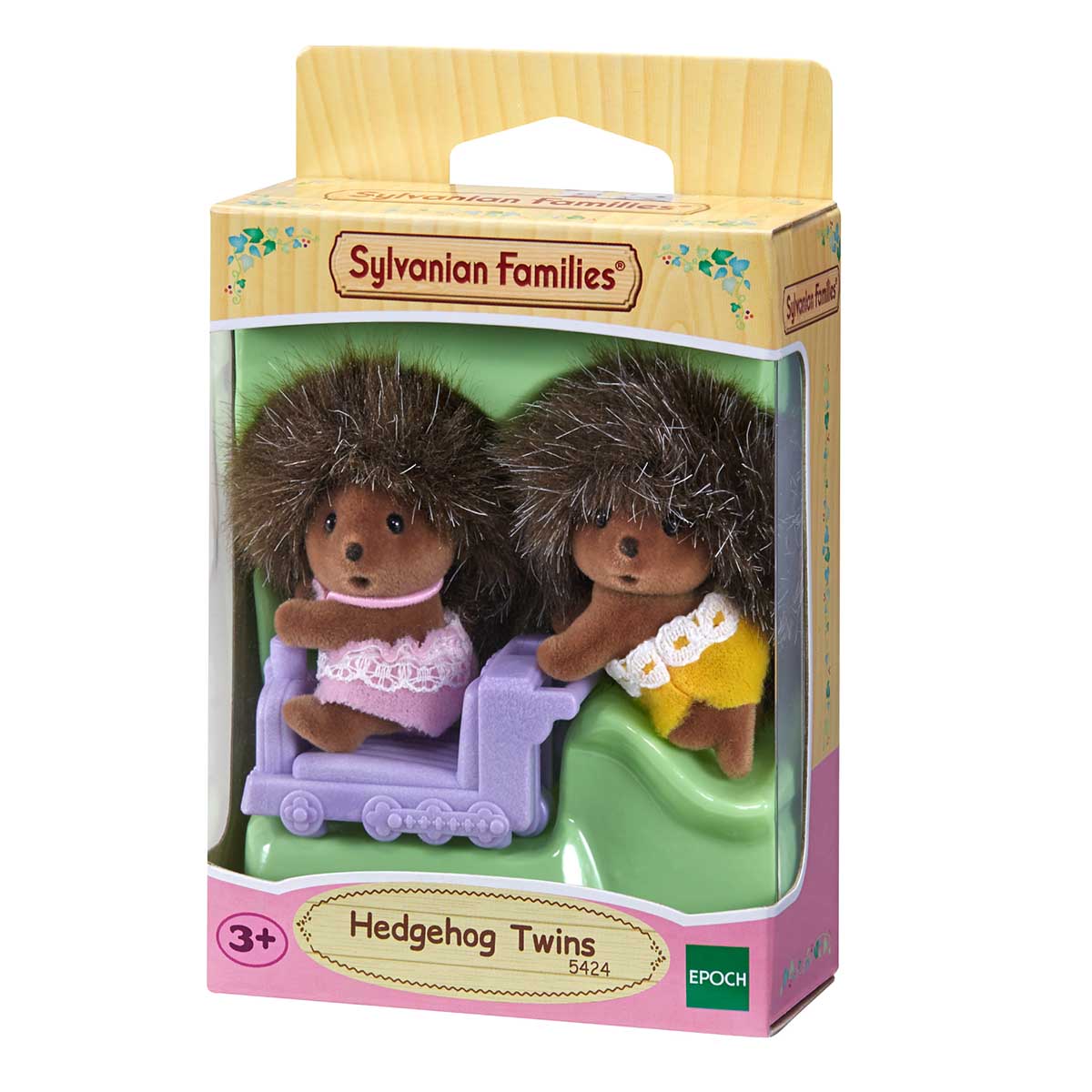 Набір Sylvanian Families 5424 Їжачки-двійнята на машинці, 5424
