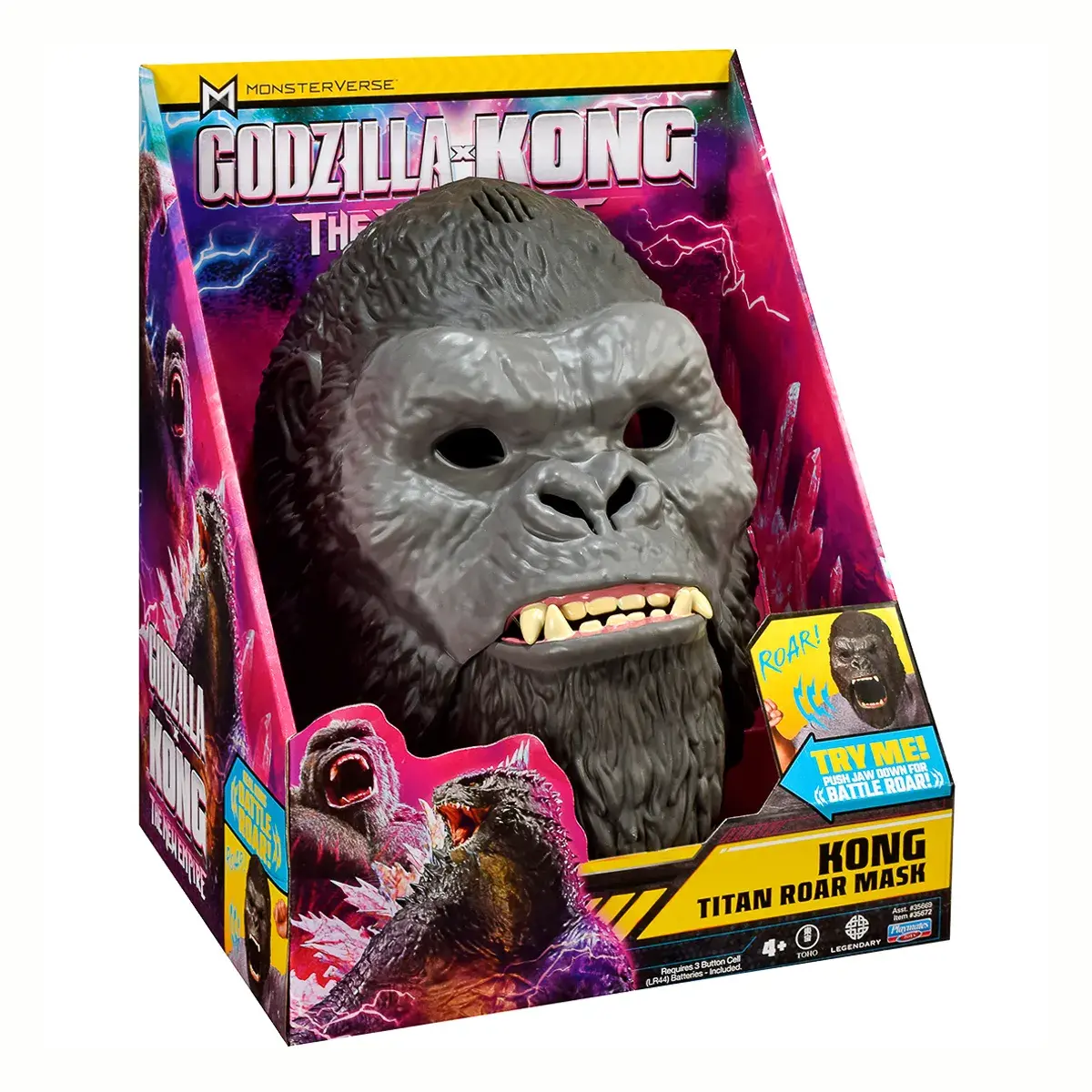 Інтерактивна іграшка Godzilla vs. Kong Маска Конга, 35672 — фото 3