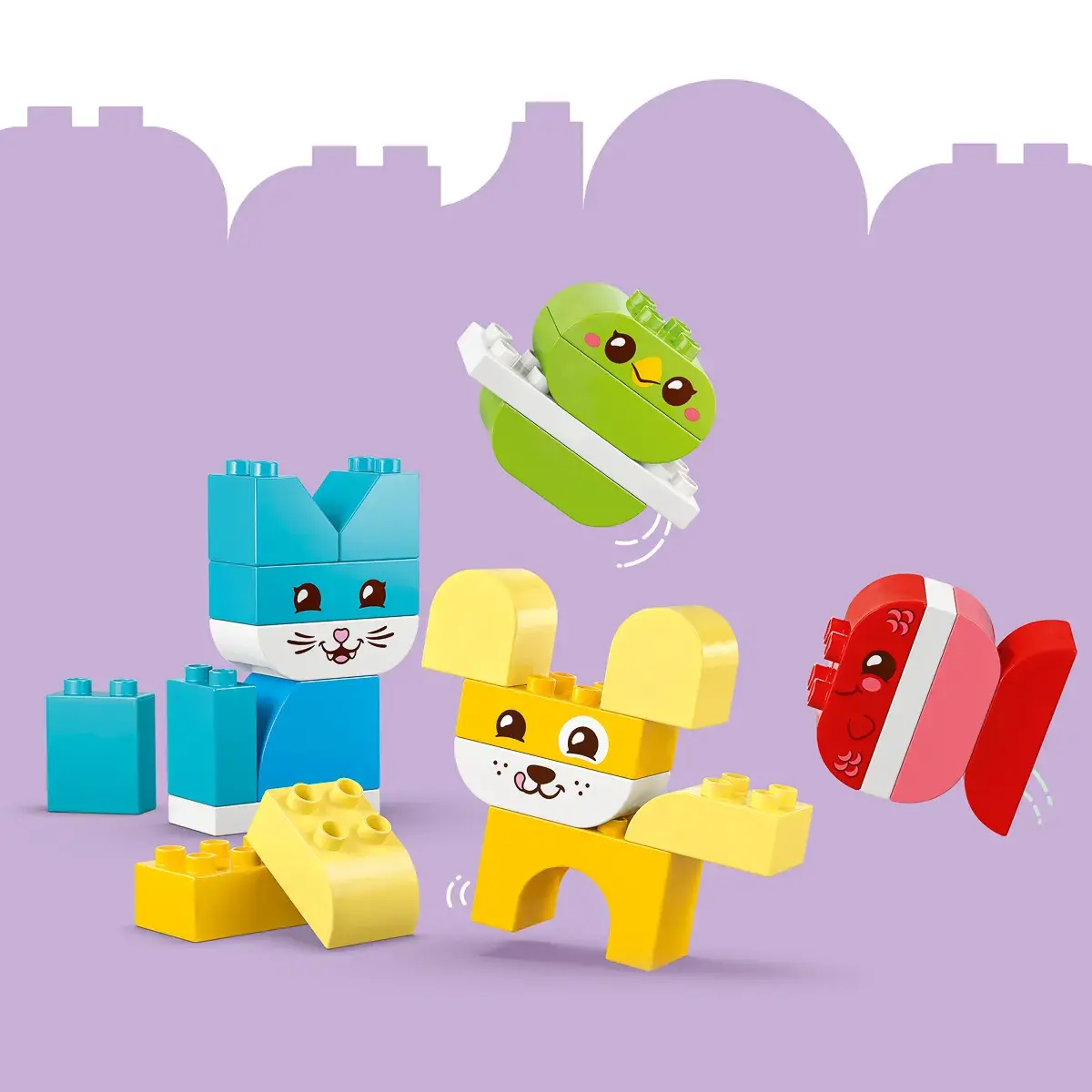 LEGO DUPLO My First Чарівні творчі домашні улюбленці 3 в 1 10477 — фото 6
