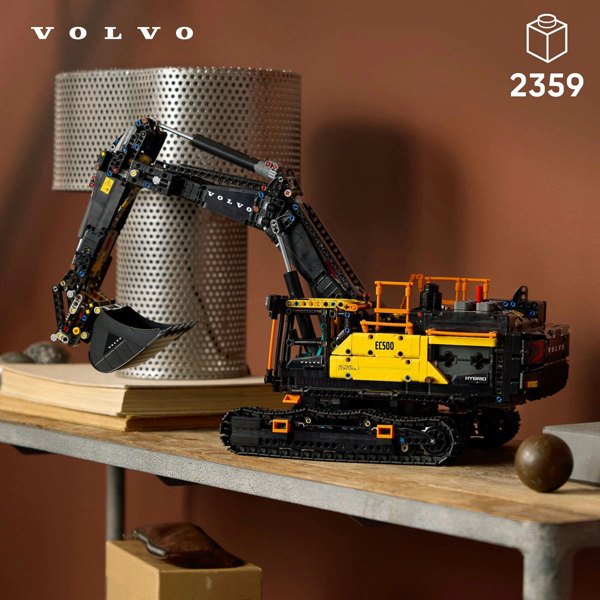 LEGO Technic Екскаватор Volvo EC500 Hybrid 42215 — фото 12