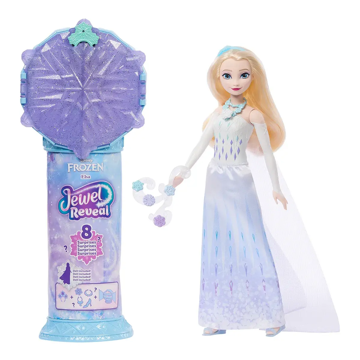 Набір-сюрприз з лялькою Ельзи Disney Frozen Сяйво самоцвітів (JJY36)