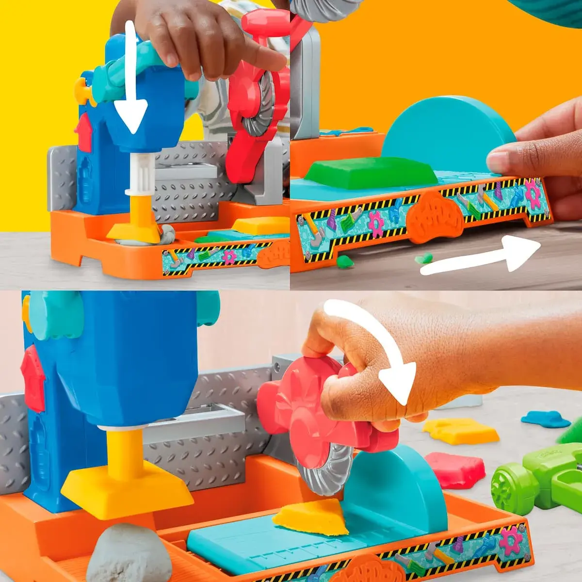 Набір для творчості Play-Doh Верстак для штампування та розпилювання, F9141 — фото 5