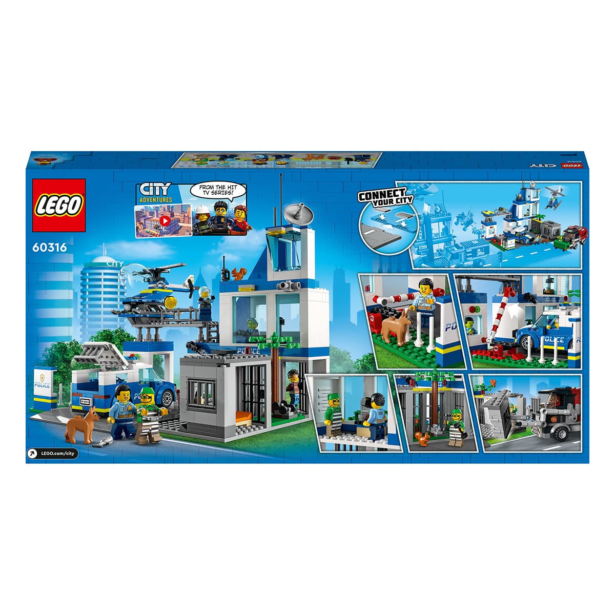 LEGO City Поліцейська дільниця 60316 — фото 6