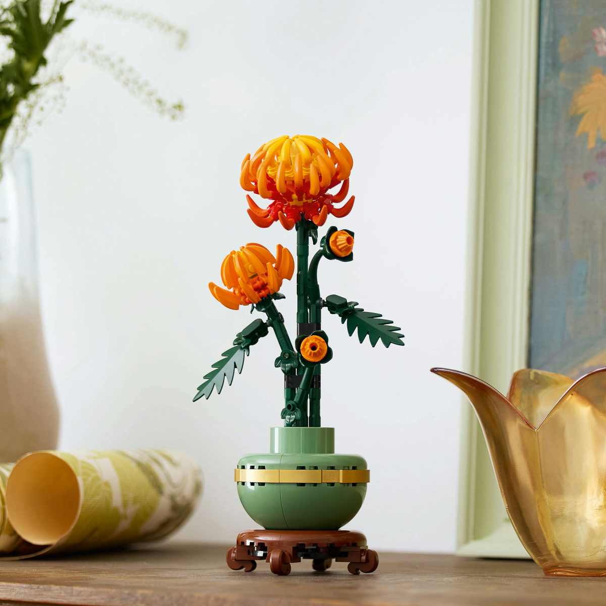 LEGO Botanical Collection Хризантема 10368 — фото 7