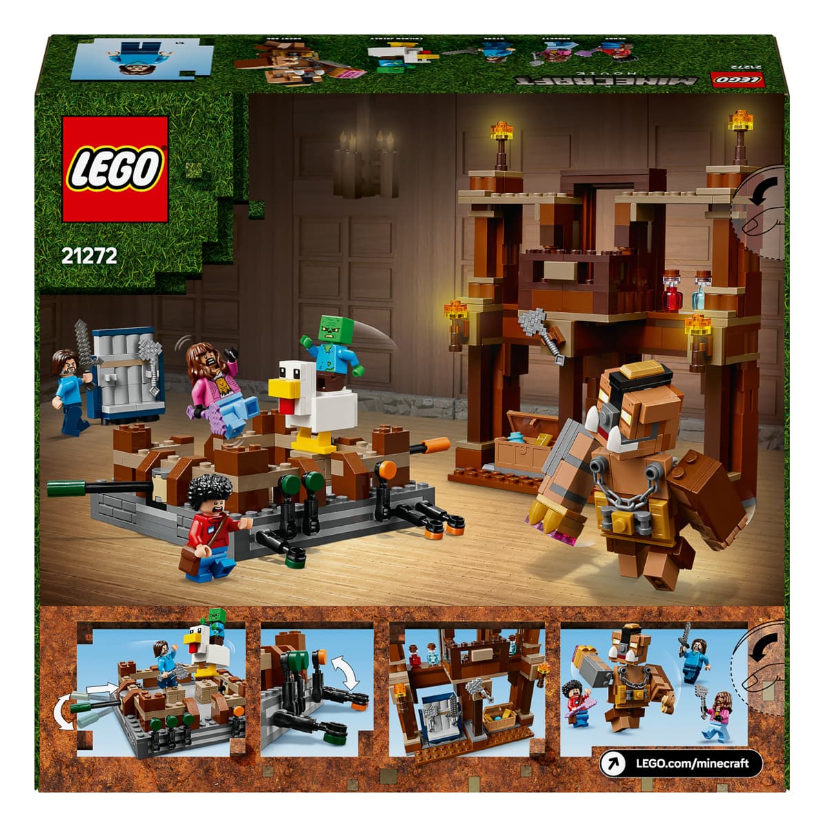LEGO Minecraft Бійцівський ринг у лісовому маєтку 21272 — фото 9