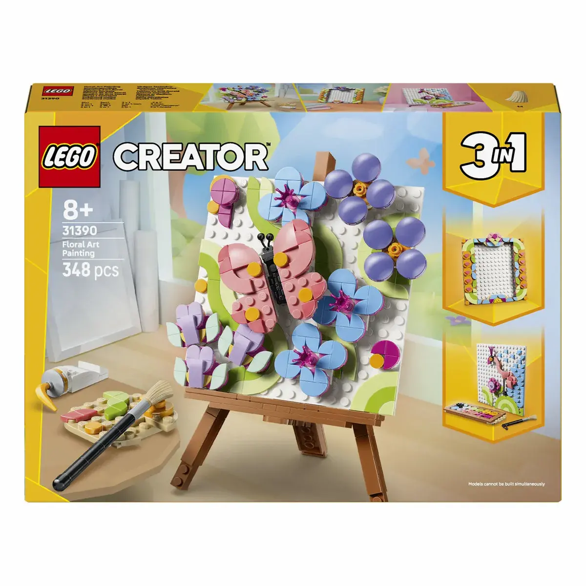 LEGO Creator Декоративний живопис «Квіткове мистецтво» 31390