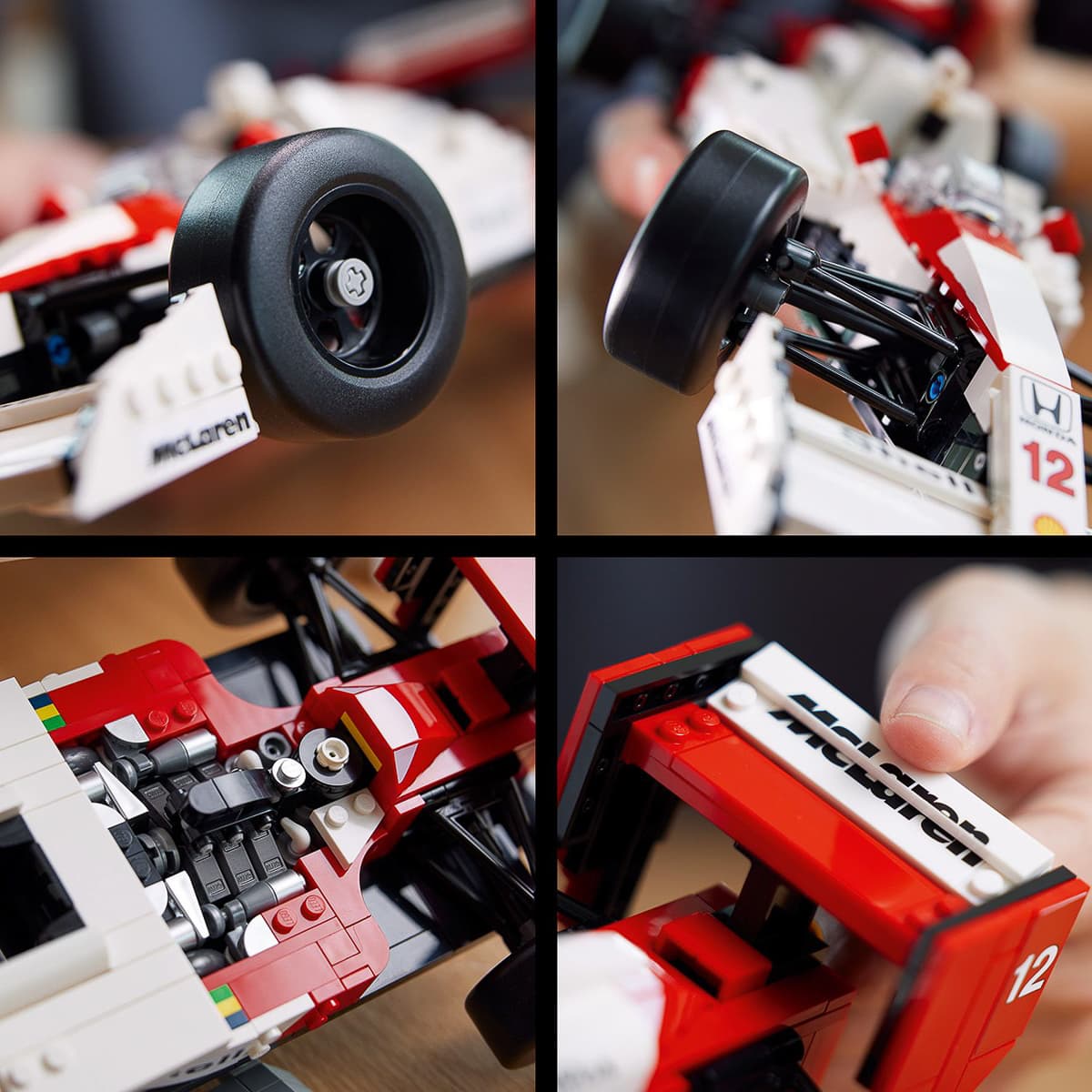 LEGO ICONS McLaren MP4/4 і Айртон Сенна 10330 — фото 3