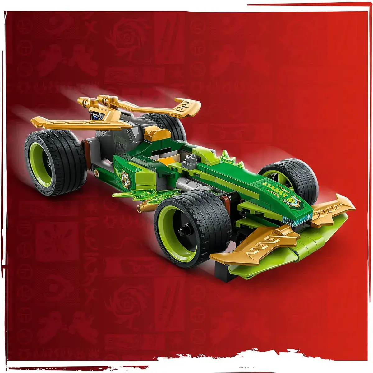 LEGO Ninjago Автомобіль для перегонів Ллойда з інерційним двигуном 71828 — фото 6