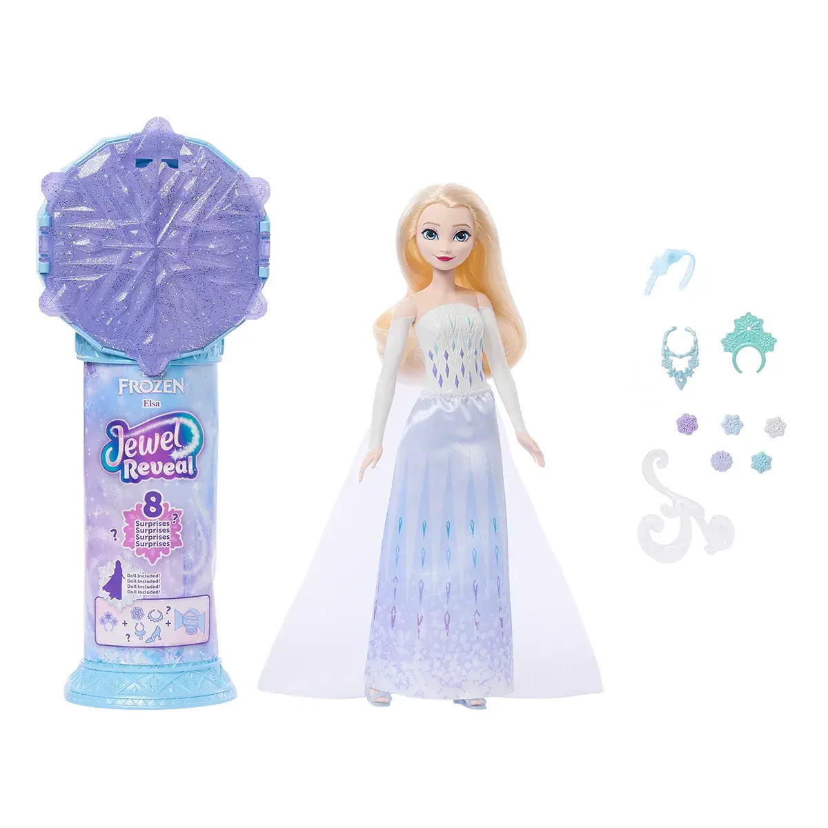 Набір-сюрприз з лялькою Ельзи Disney Frozen Сяйво самоцвітів (JJY36) — фото 3