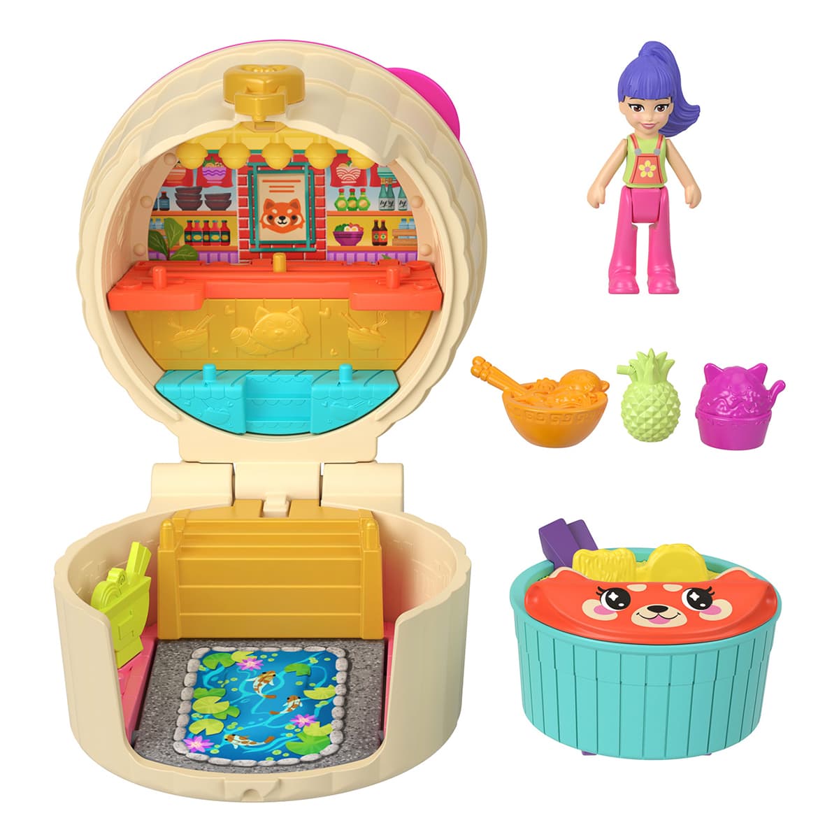 Набір-сюрприз Polly Pocket Take out Reveal Доставка їжі, JCR44 — фото 4