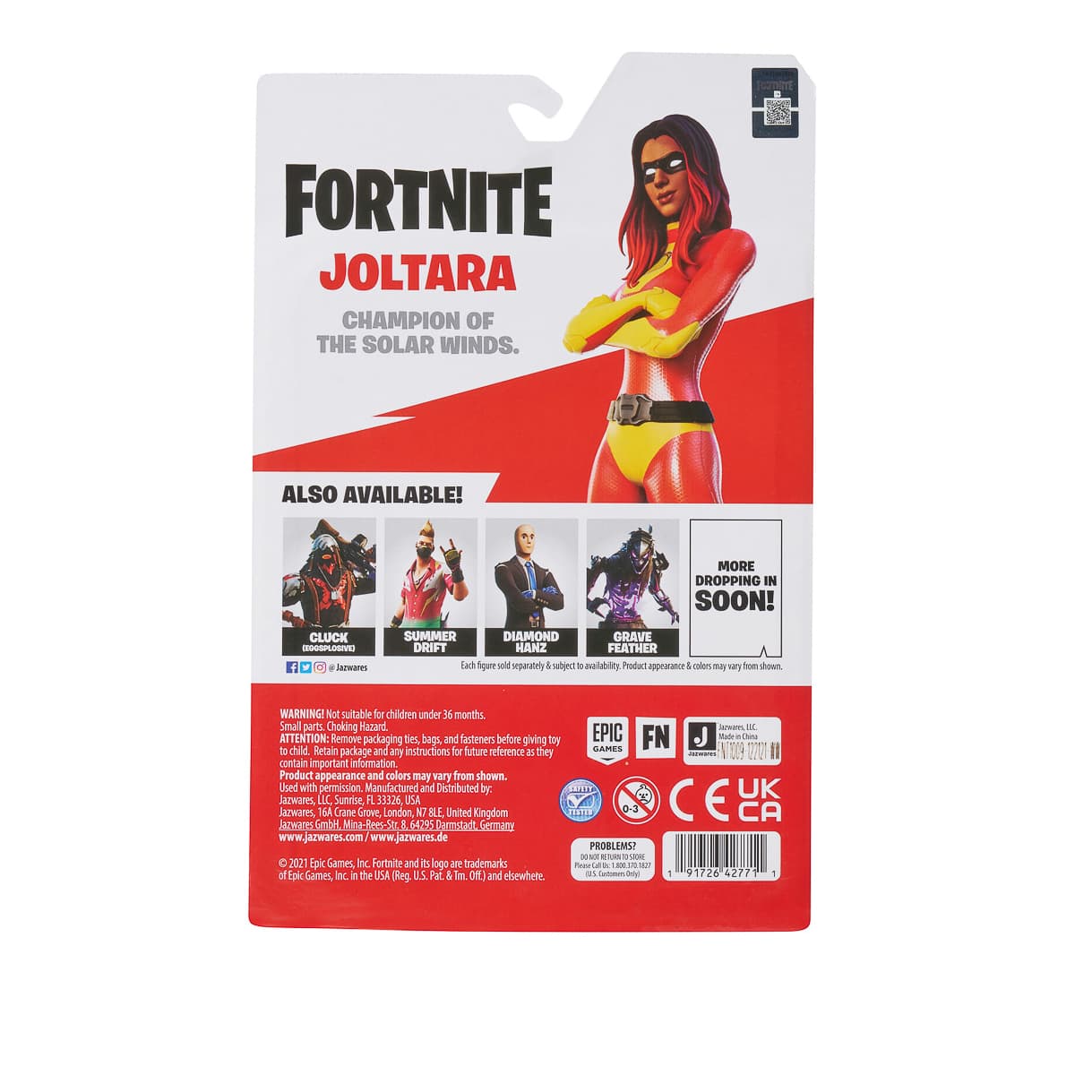 Колекційна фігурка Fortnite Solo Mode Joltara 10 см, FNT1009 — фото 3