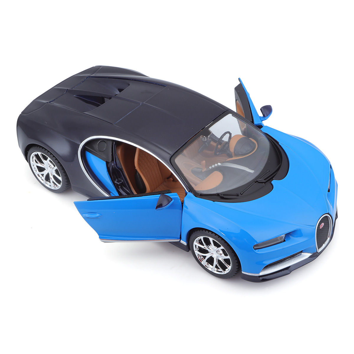 Автомодель Maisto Bugatti Chiron 1:24, 31514METBLUE/BLACK — фото 5