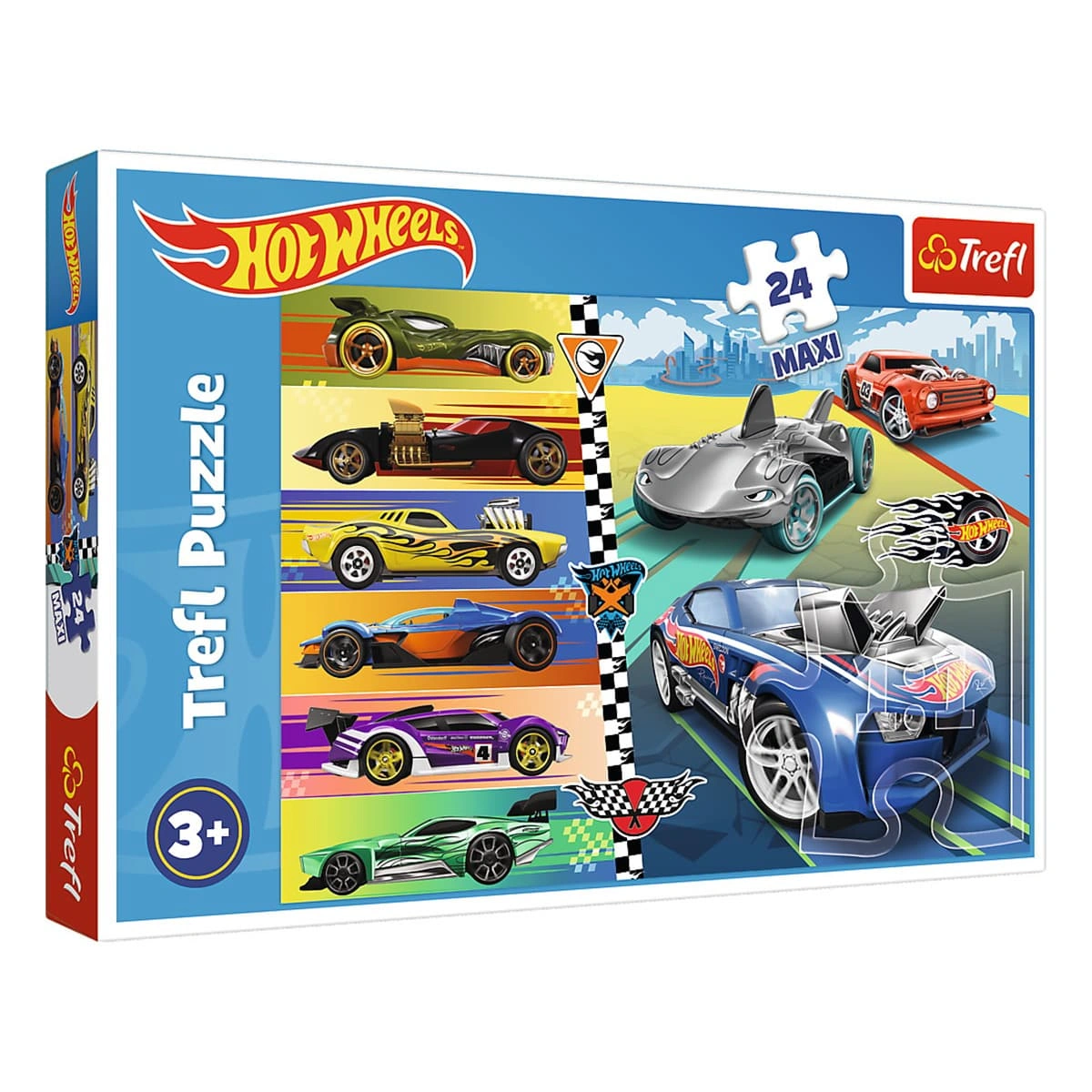 Пазли Trefl Hot Wheels Maxi 24 шт
