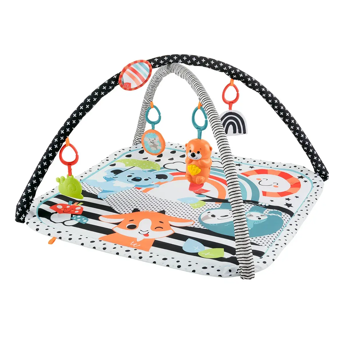 Килимок ігровий центр 3-в-1 Fisher-Price Веселі розваги (JMN72)