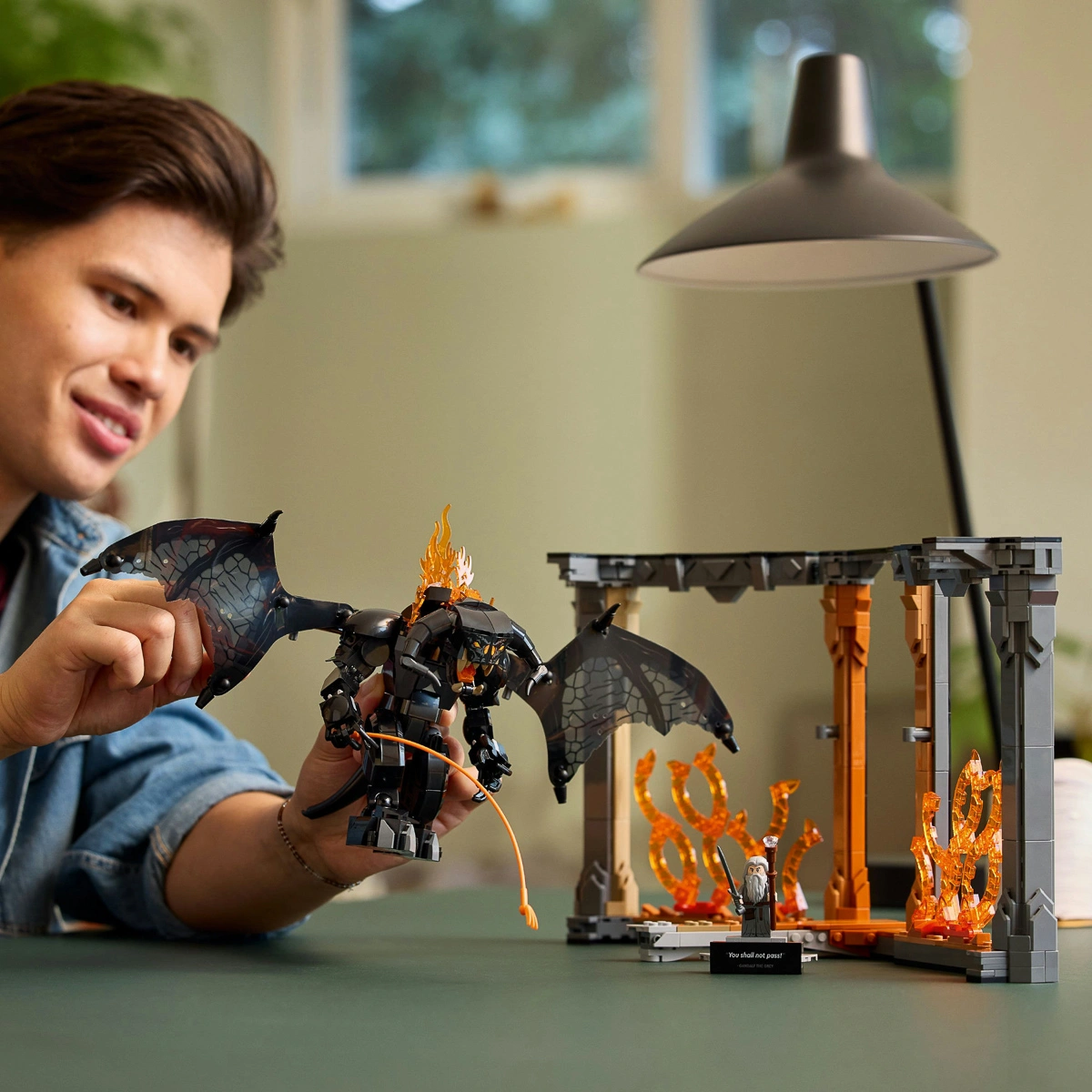 LEGO ICONS Володар перснів: Балроґ. Книжковий куточок 10367 — фото 12