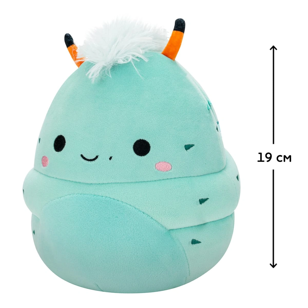 М'яка іграшка Squishmallows Рогата гусениця Ольті 19 см, SQCR07941 — фото 6